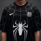 Barcelona Spider-Man Football Jersey – Black | BarcaXSpider | Oversize Embroidery | Kit Culture