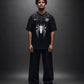 Barcelona Spider-Man Football Jersey – Black | BarcaXSpider | Oversize Embroidery | Kit Culture