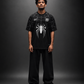 Barcelona Spider-Man Football Jersey – Black | BarcaXSpider | Oversize Embroidery | Kit Culture