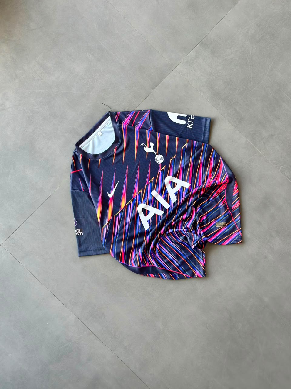 Tottenham Hotspur Xavi #7 Black Football Jersey | Sublimation Jersey | Kit Culture