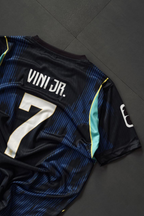 Brazil Away Blue Kit Vini Jr 7 – High-Quality Sublimation Jersey
