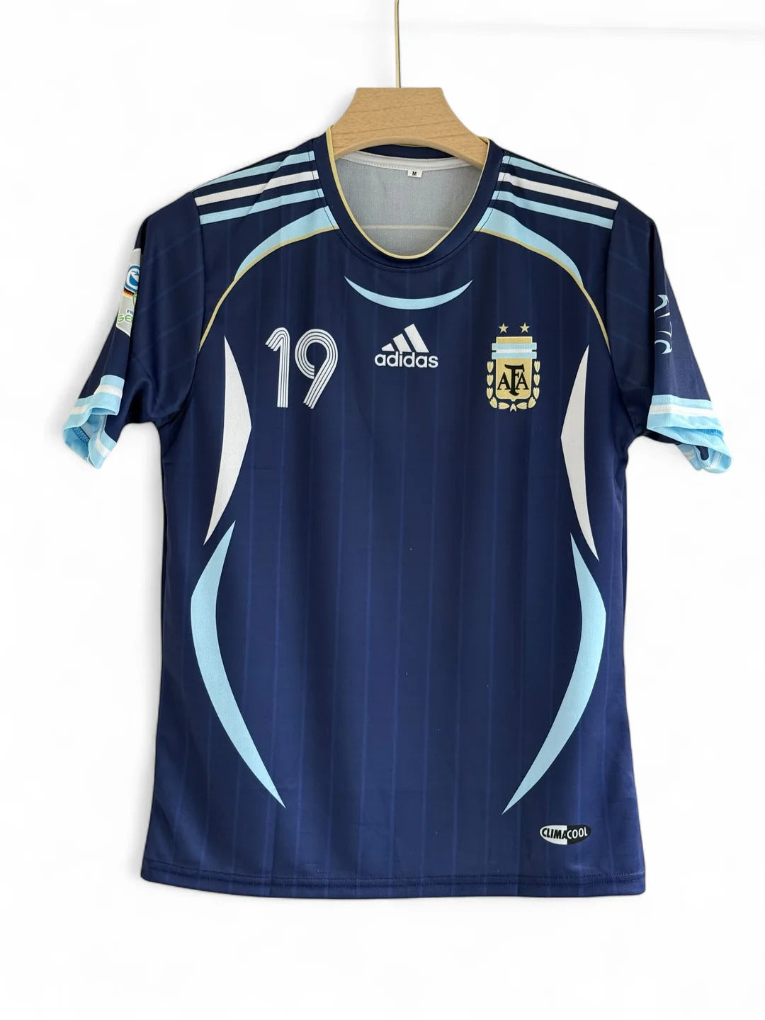 Messi 19 Argentina Blue Jersey – Premium Sublimation Football Shirt