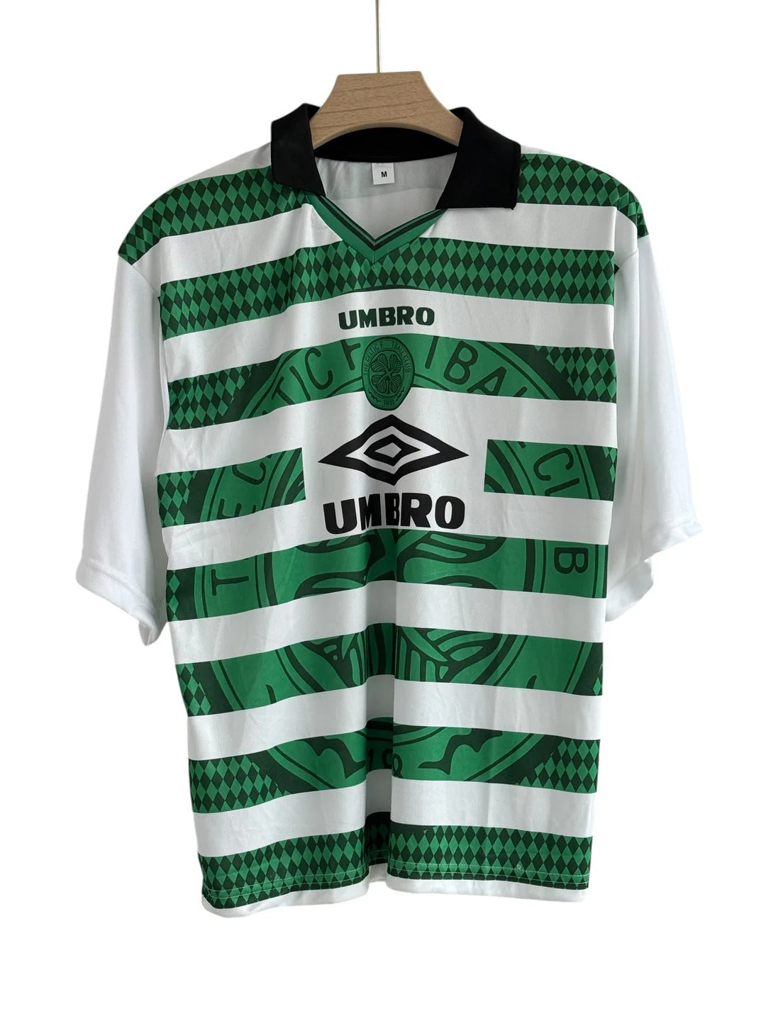 Celtic FC Retro Jersey Larsson 7 – Classic Green White Football
