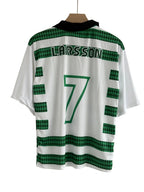 Celtic FC Retro Jersey Larsson 7 – Classic Green White Football Shirt