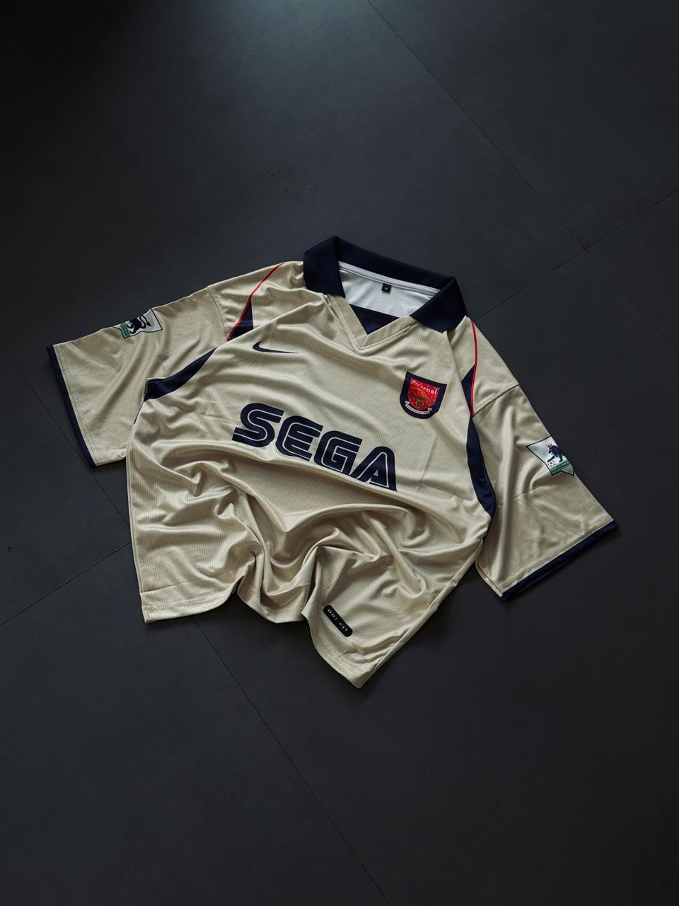 Henry 14 Arsenal Vintage Five Sleeve Jersey 2001–02 –  Kit Culture