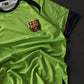 Barcelona Neon Green Away Jersey (Messi 30) – Embroidered Crest | Kit Culture
