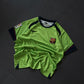 Barcelona Neon Green Away Jersey (Messi 30) – Embroidered Crest | Kit Culture