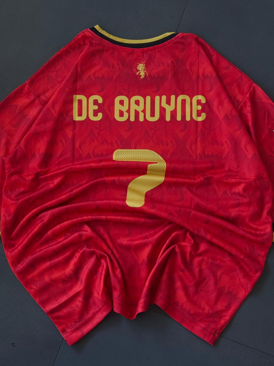 Belgium Home Jersey 2026 – De Bruyne #7 Football Shirt | Kit Culture