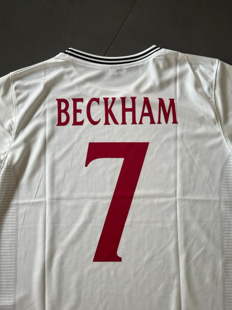 David Beckham England 2002 World Cup Jersey – #7 Classic Shirt | Kit Culture
