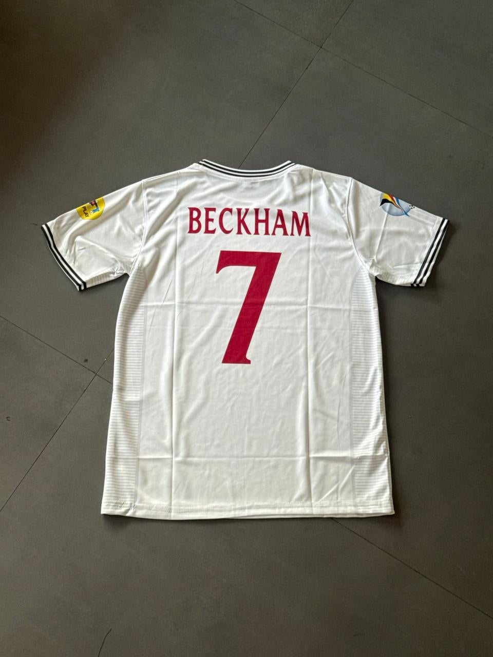 David Beckham England 2002 World Cup Jersey – #7 Classic Shirt | Kit Culture