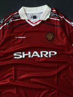 Beckham 7 Retro Manchester United Jersey – Classic Red Kit | Embroidery | Kit Culture
