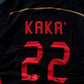 AC Milan 2006-07 Away Black Jersey | Kaka 22 Retro | Sublimation | Kit Culture