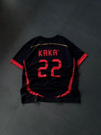 AC Milan 2006-07 Away Black Jersey | Kaka 22 Retro | Sublimation | Kit Culture