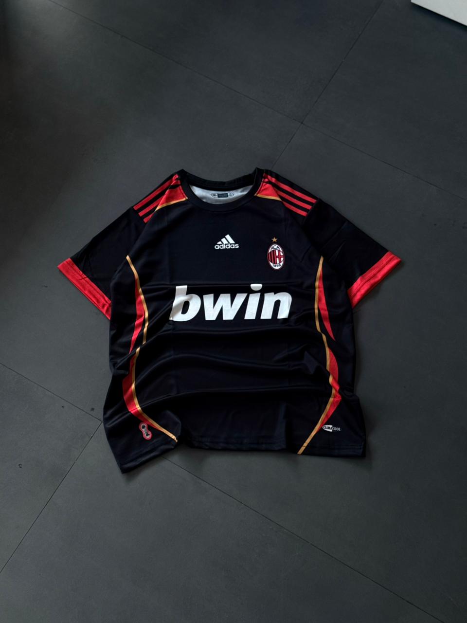 AC Milan 2006-07 Away Black Jersey | Kaka 22 Retro | Sublimation | Kit Culture