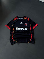 AC Milan 2006-07 Away Black Jersey | Kaka 22 Retro | Sublimation | Kit Culture