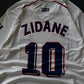 Zidane 10 France Retro Jersey | Classic Football Shirt | Embroidery | Kit Culture
