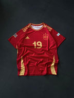 Lamine Yamal Spain Jersey 19 – Home Kit | Kit Culture