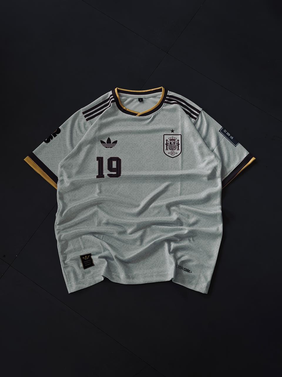 Lamine Yamal #19 Spain Away Jersey 2026 - Embroidered Logo | Kit Culture