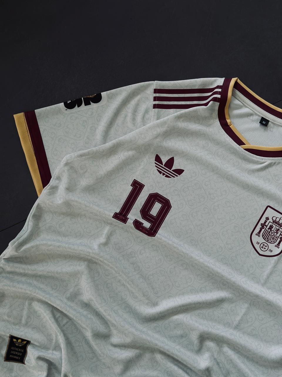 Lamine Yamal #19 Spain Away Jersey 2026 - Embroidered Logo | Kit Culture
