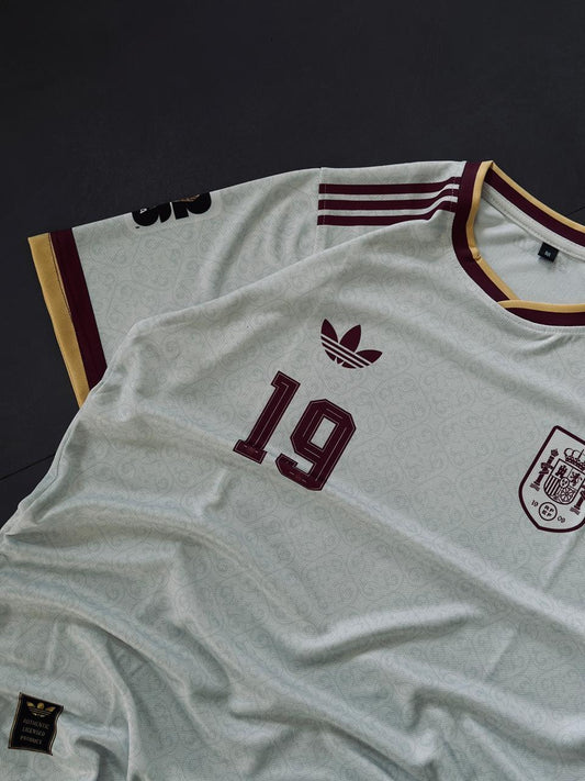 Lamine Yamal #19 Spain Away Jersey 2026 – Spain Sublimation Football Shirt | Kit Culture