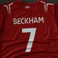England Beckham #7 Retro Full Sleeve Football Jersey | Sublimation | Kit Culture