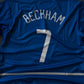 Manchester United Blue Beckham #7 – Full Sleeve Retro Jersey| Sublimation | Kit Culture