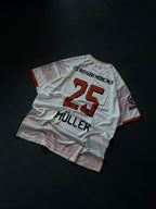 Thomas Müller Bayern Munich 2023/24 Away Jersey – White #25 Football Shirt | Sublimation | Kit Culture