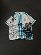 Lionel Messi Argentina #10 Graphic Jersey – Dragon kit | Kit Culture