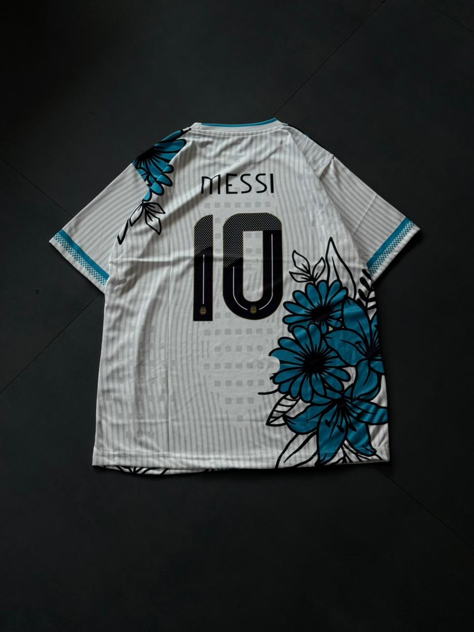 Lionel Messi Argentina #10 Graphic Jersey – Dragon kit | Kit Culture