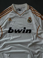 Cristiano Ronaldo 2011/12 Real Madrid Home Jersey – White #7 | Oversize Embroidery| Kit Culture