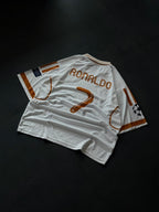 Cristiano Ronaldo 2011/12 Real Madrid Home Jersey – White #7 | Oversize Embroidery| Kit Culture