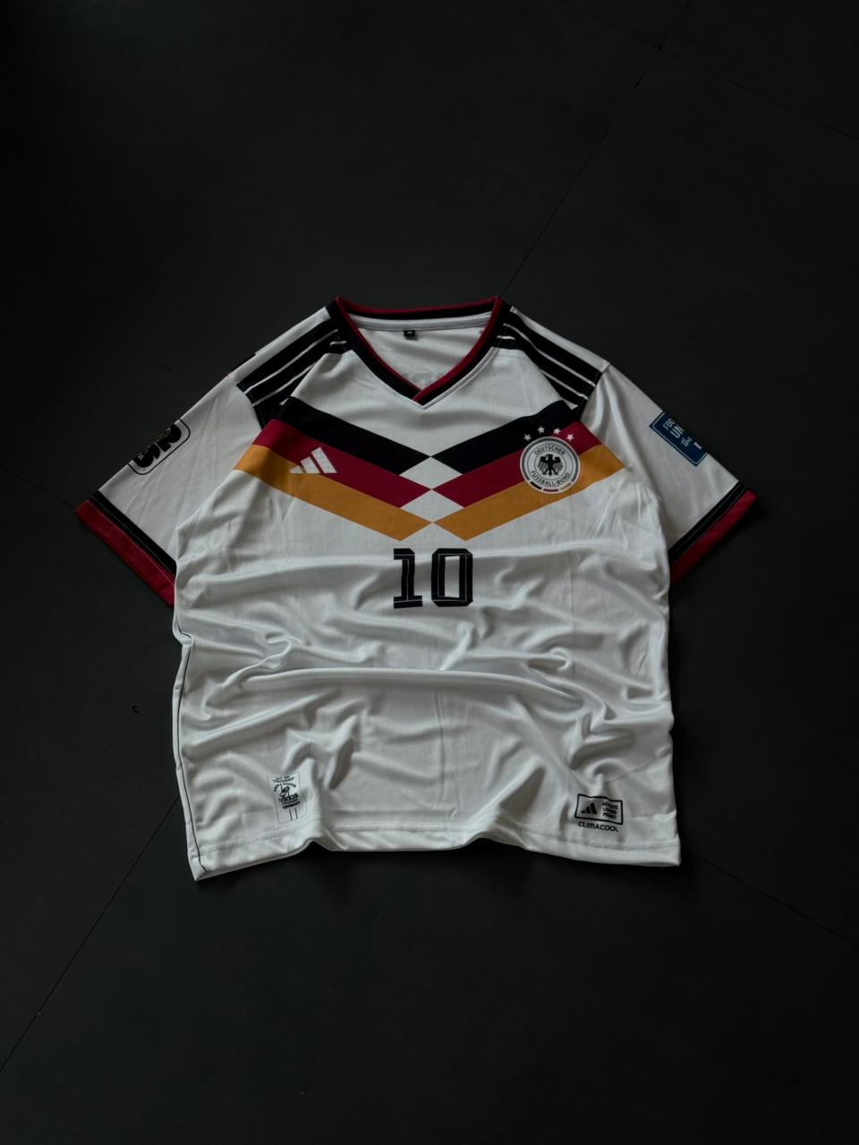 Jamal Musiala Germany 2026 Home Jersey – White #10 world Cup Edition | Sublimation | Kit Culture