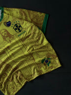 Neymar Jr Brazil #10 Graphic Jersey – Yellow Street Edition Football Shirt | Special edition | Sublimation | Kit Culture