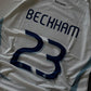 Real Madrid 2006-07 Beckham #23 Retro Jersey | Home Kit | Oversize Sublimation | Kit Culture