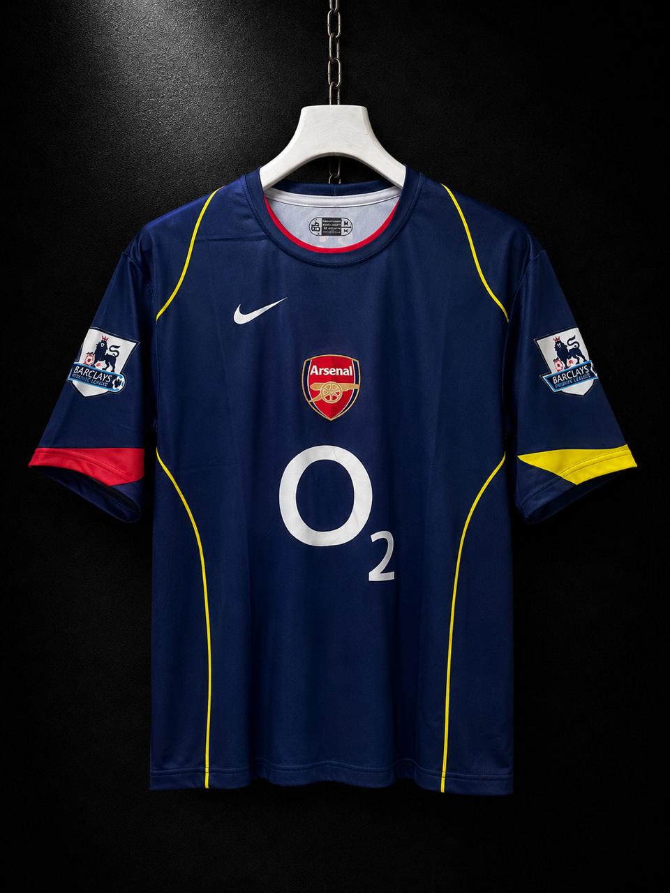 Arsenal 2005 Away Jersey Henry #14 – Retro Oversize | Sublimation | Football Kit | Kit Culture