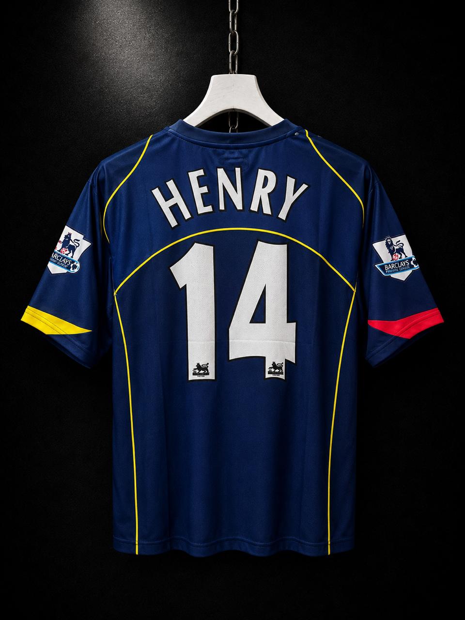 Arsenal 2005 Away Jersey Henry #14 – Retro Oversize | Sublimation | Football Kit | Kit Culture