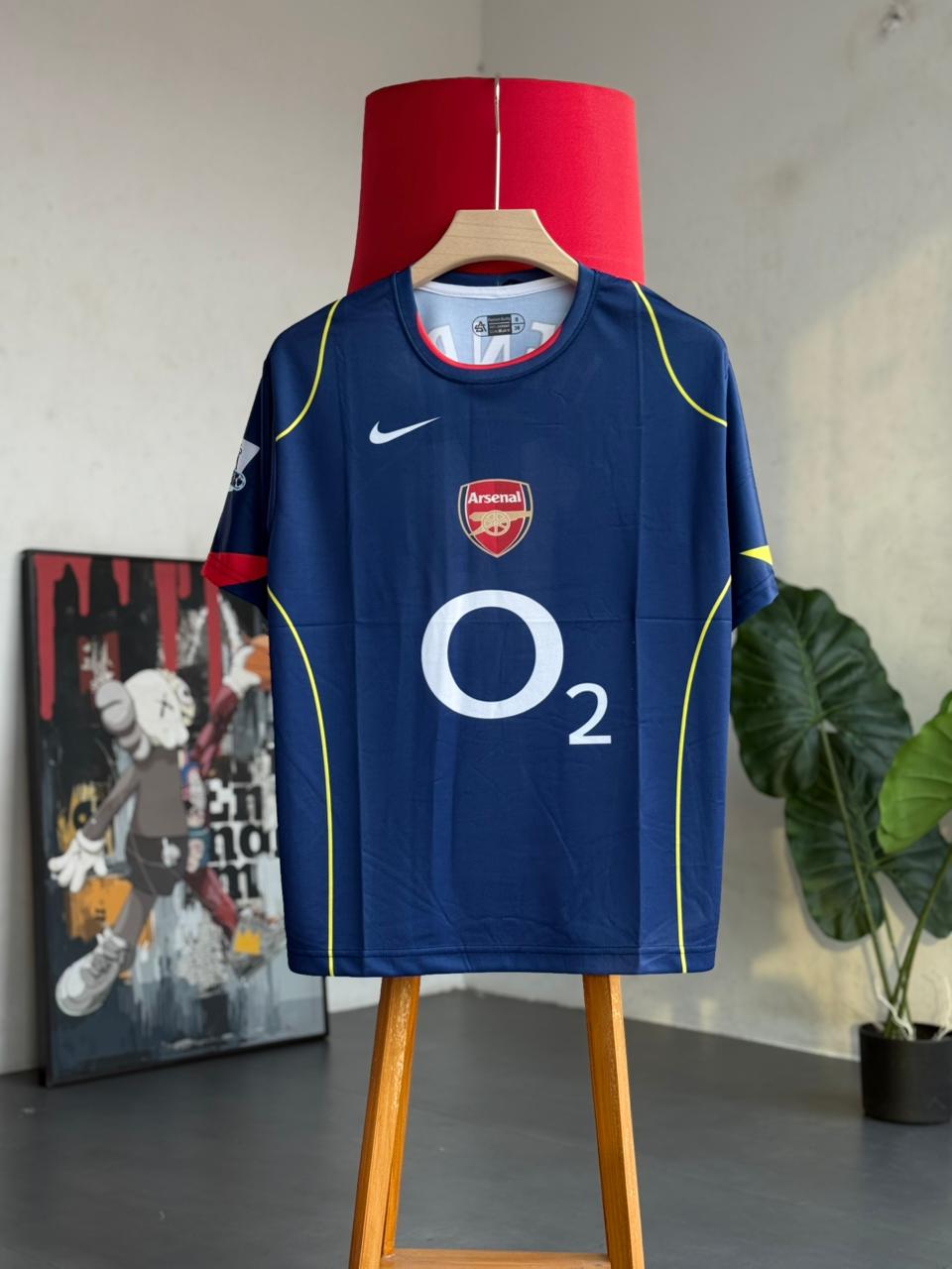Arsenal 2005 Away Jersey Henry #14 – Retro Oversize | Sublimation | Football Kit | Kit Culture