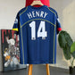 Arsenal 2005 Away Jersey Henry #14 – Retro Oversize | Sublimation | Football Kit | Kit Culture