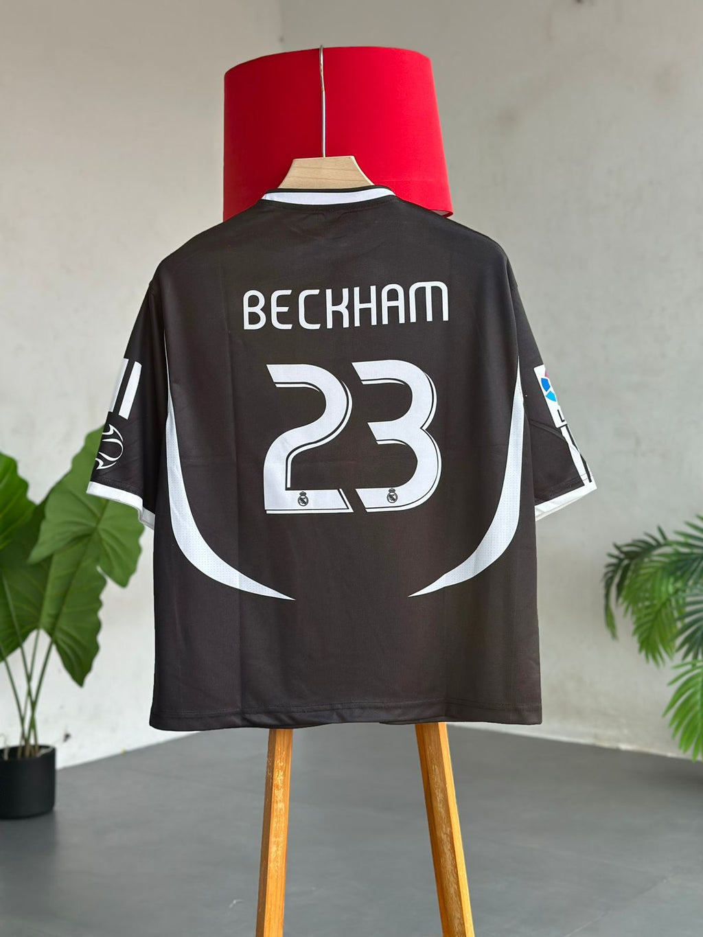 Beckham #23 Real Madrid Retro football jersey | Oversize | Sublimation | Kit Culture