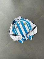 Messi #19 Argentina Retro football jersey | Sublimation | Full sleeve | Kit Culture