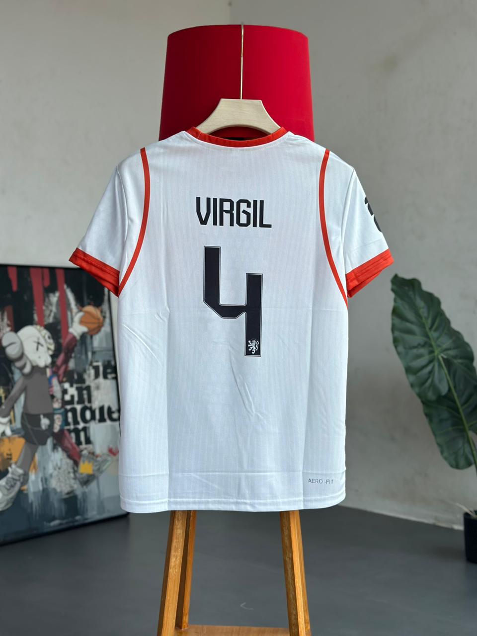 Netherlands Home Jersey 2025/26 – Virgil van Dijk #4 | Sublimation | Kit Culture