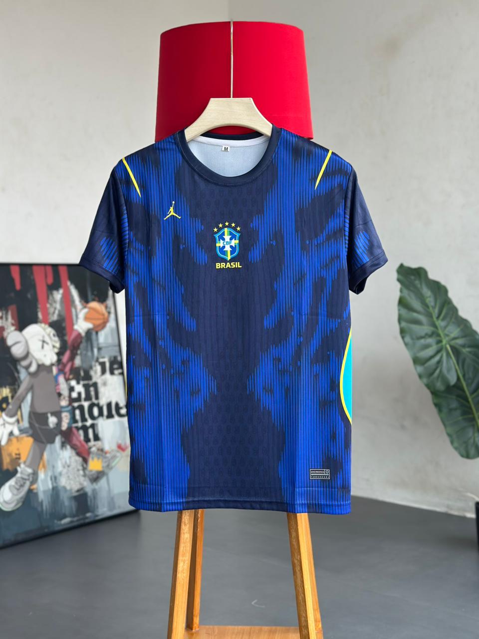 Brazil Away Jersey 2025/26 – Vinícius Júnior #7 | Sublimation | Kit Culture
