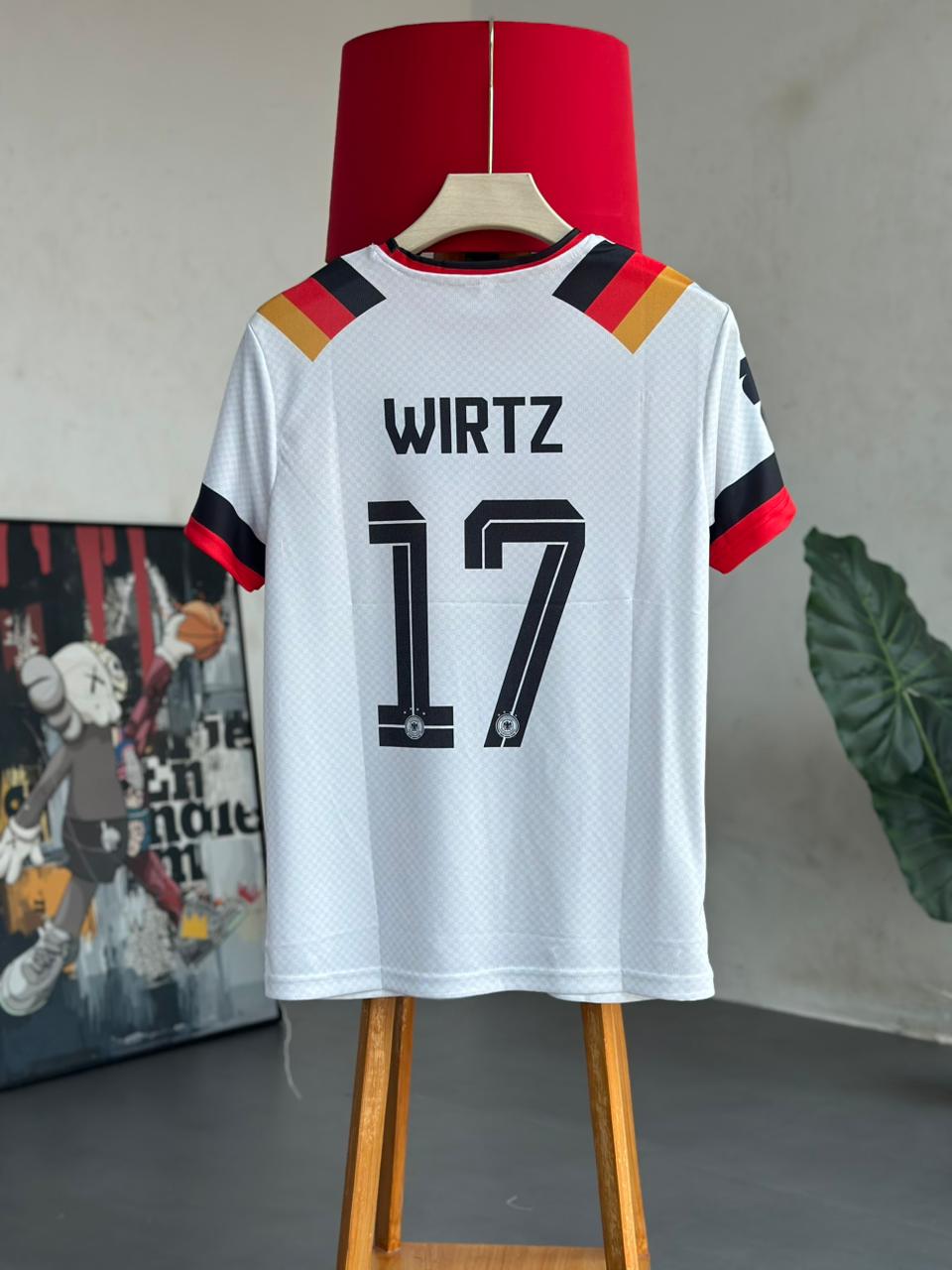 Germany Home Jersey 2025/26 – Florian Wirtz #17 | Sublimation | Kit Culture