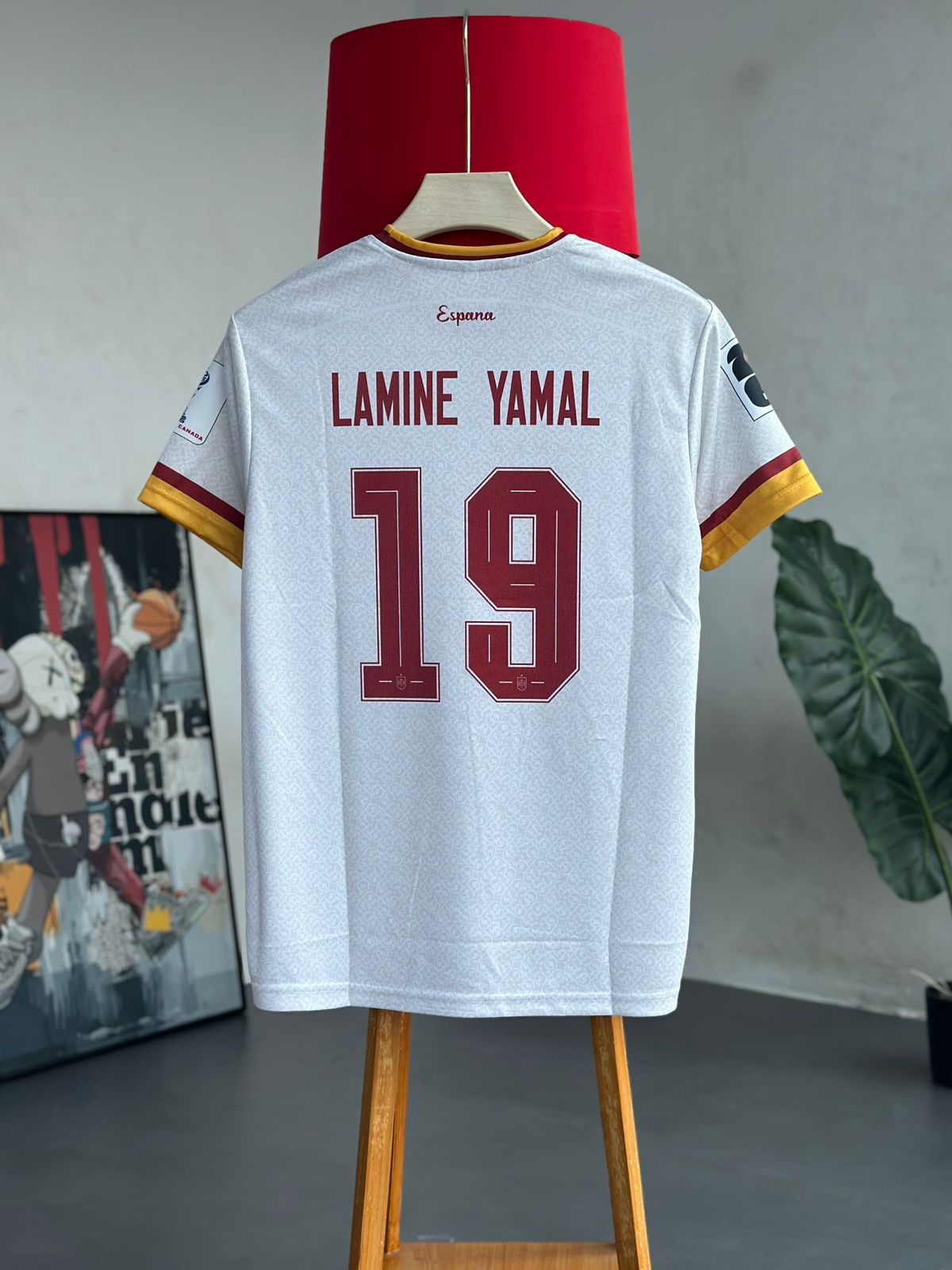 Lamine Yamal #19 Spain Away Jersey 2026 – Spain Retro Football Shirt | Kit Culture