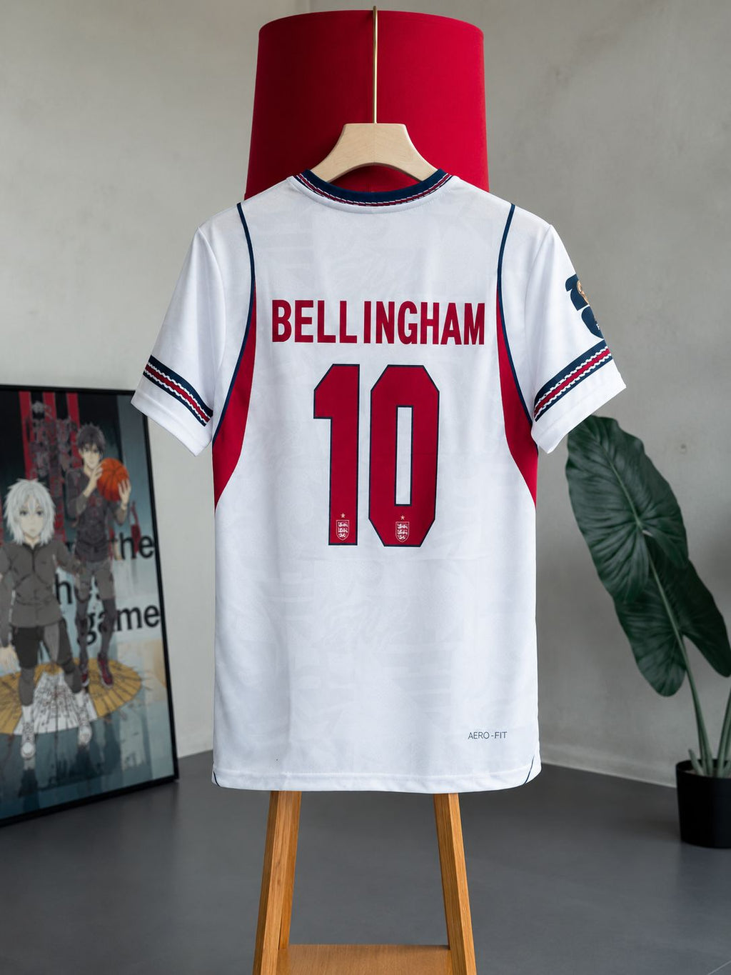 England Home Jersey 2025/26 – Bellingham #10 | Sublimation | Kit Culture