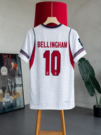 England Home Jersey 2025/26 – Bellingham #10 | Sublimation | Kit Culture