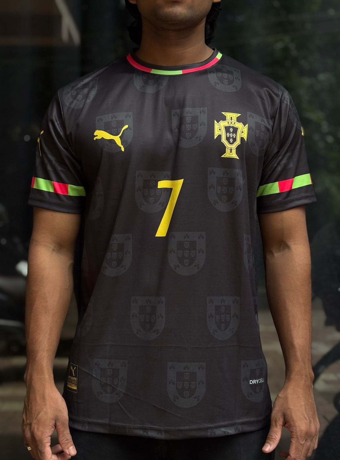 Portugal Black Ronaldo #7 Jersey – Sublimation | Kit Culture
