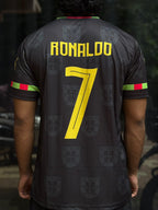 Portugal Black Ronaldo #7 Jersey – Sublimation | Kit Culture