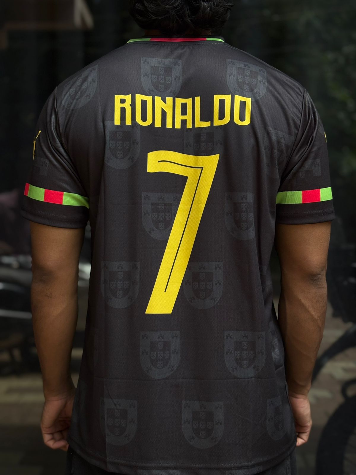 Portugal Black Ronaldo #7 Jersey – Sublimation | Kit Culture
