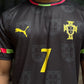 Portugal Black Ronaldo #7 Jersey – Sublimation | Kit Culture